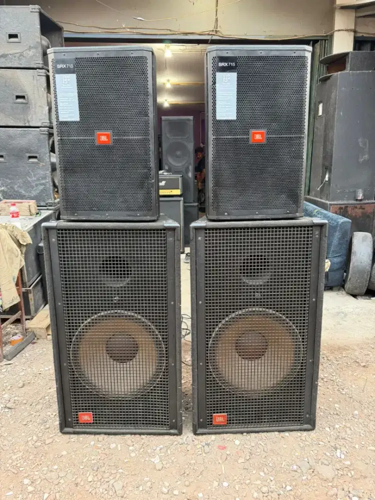 Spkr jbl srx 715 dan sub jbl sr4718a pasif