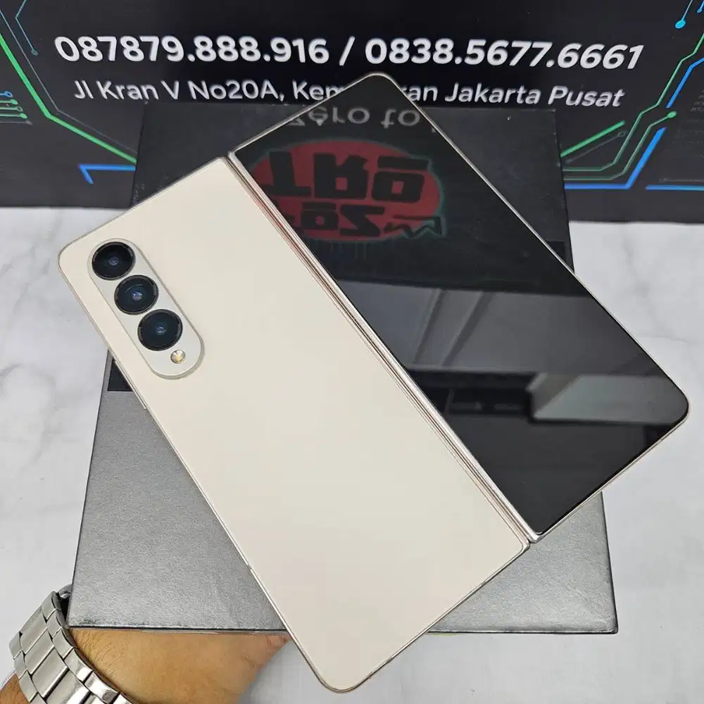 Samsung Galaxy Z Fold 4 12/256GB Beige SEIN Fullset No Minus