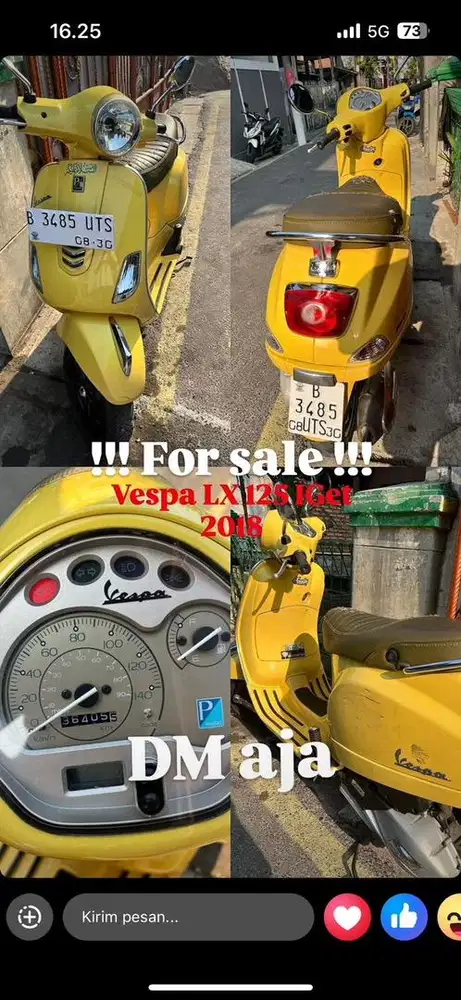 Vespa lx 125 2018