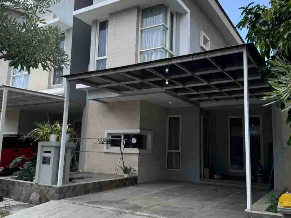 Dijual Rumah 2 Lantai SHM Sudah Renovasi di Cluster Lavesh Harapan Indah