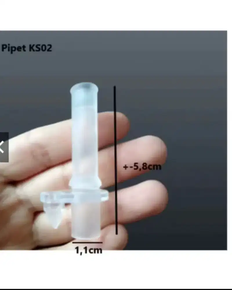 KEPALA SEDOTAN PIPET SELANG BOTOL MINUM ANAK K35 KS02