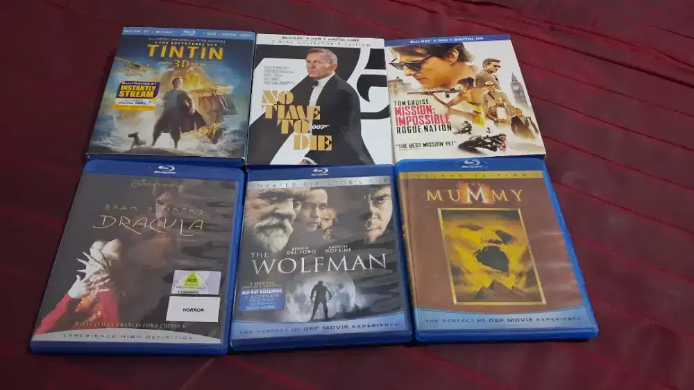 Paket blu-ray disc original