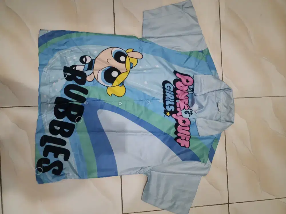Kemeja powerpuff girls