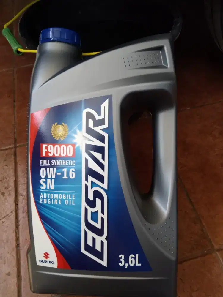 Jual oli ecstar 0W-16 3,6 L karena salah beli