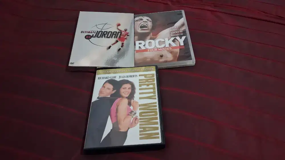 Paket dvd original (region 1 US)