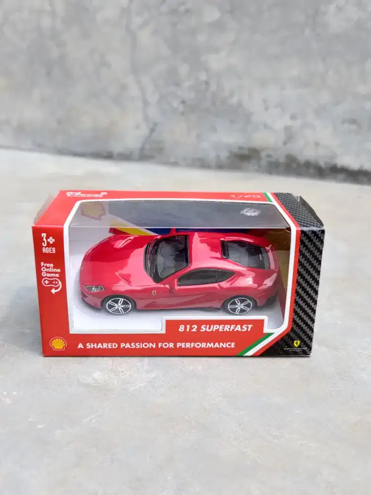 Diecast Ferrari Shell Burago Original