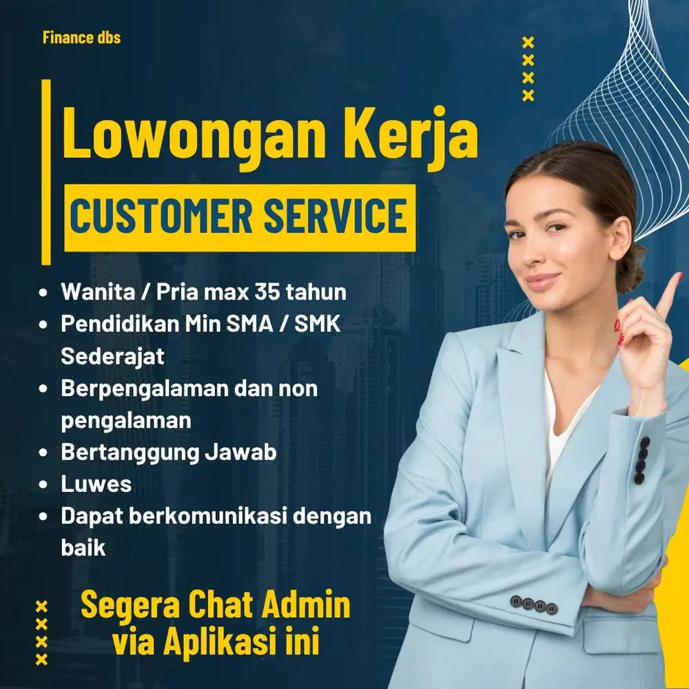 Lowongan Customer Service