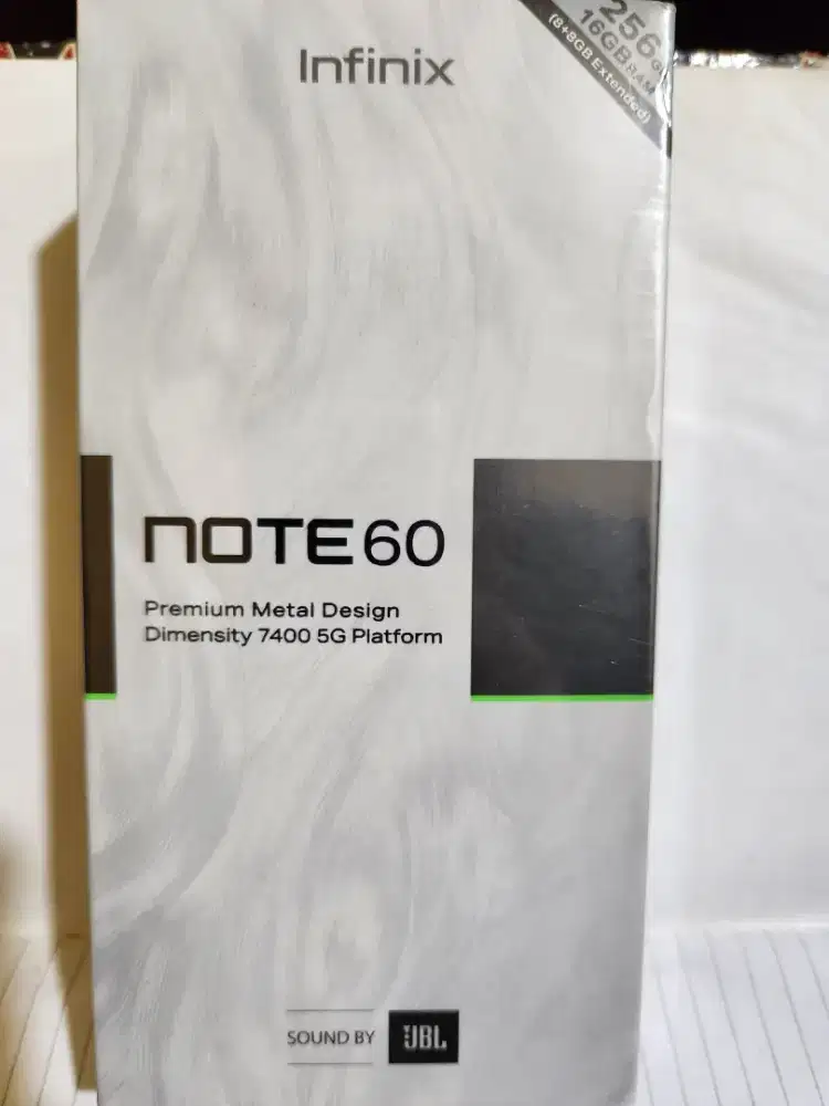 Infinix Note 60 5G 8/256gb Baru Segel Resmi