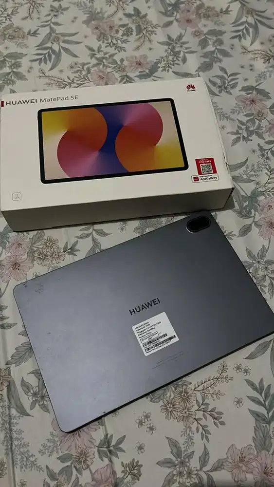 Huawei MatePad SE 11 2024 RAM 4/128GB WiFi - Mulus, Fullset