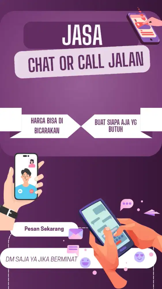 jasa call, jalan, or curhat