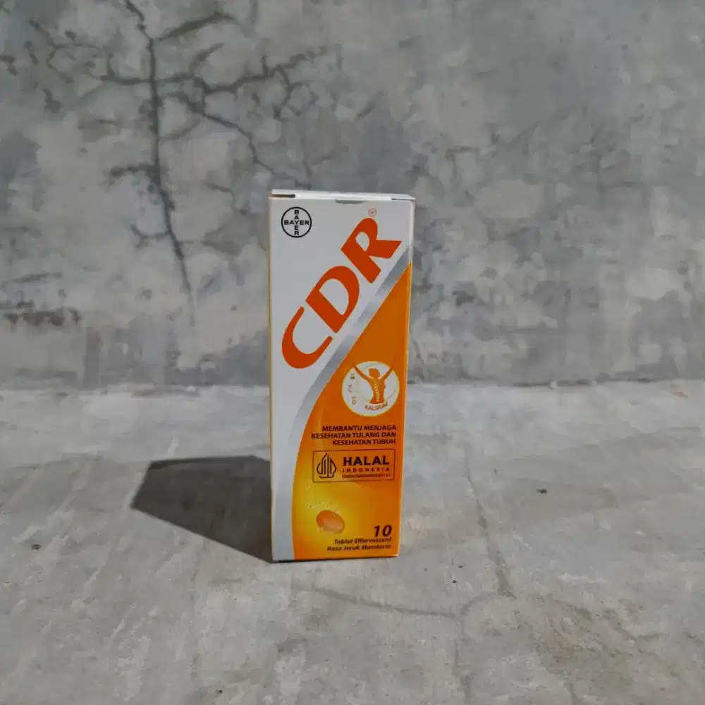 CDR rasa jeruk mandarin 10 tablet