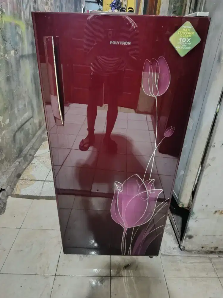 Kulkas 1 pintu merek Polytron