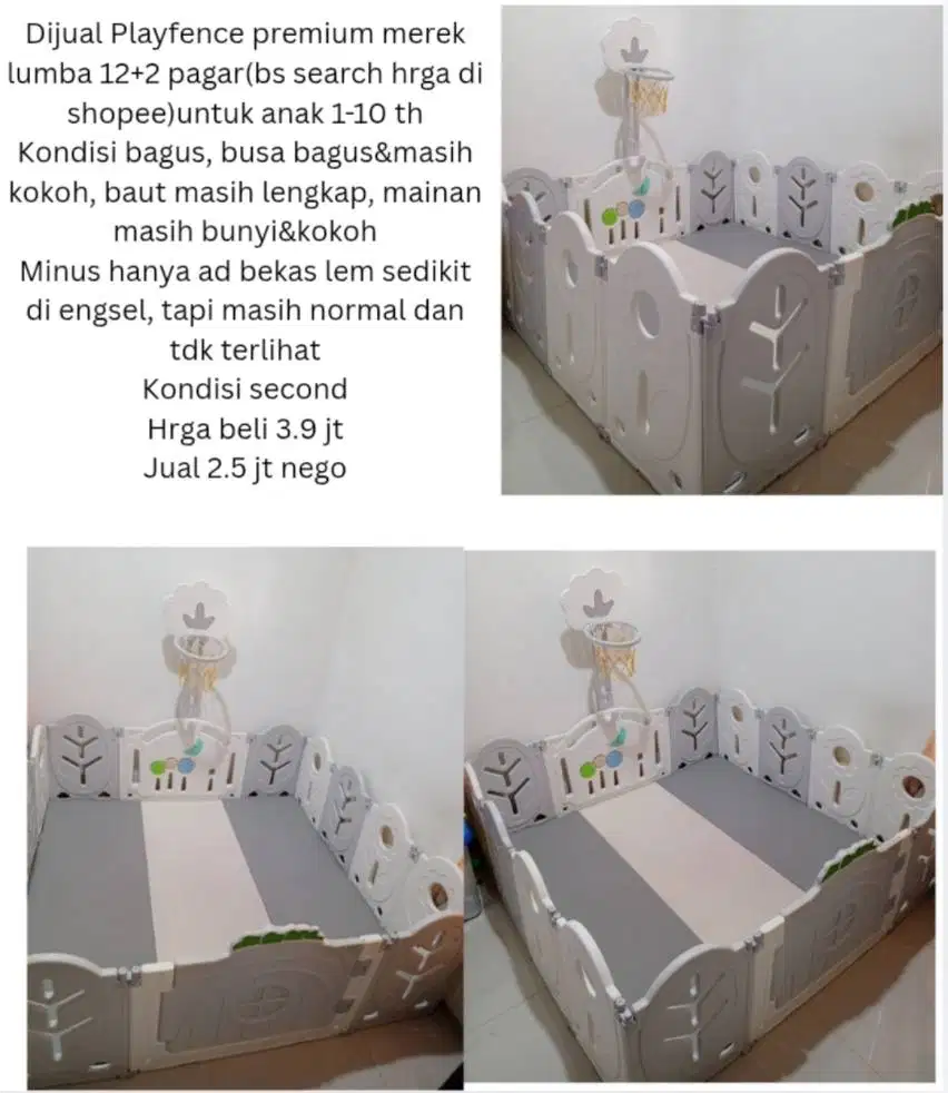 Playfence Lumba, playmate pagar