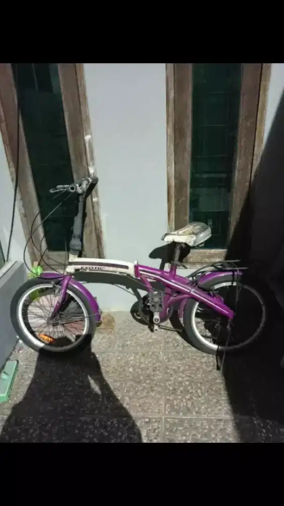 Sepeda lipat exotic 20 inc