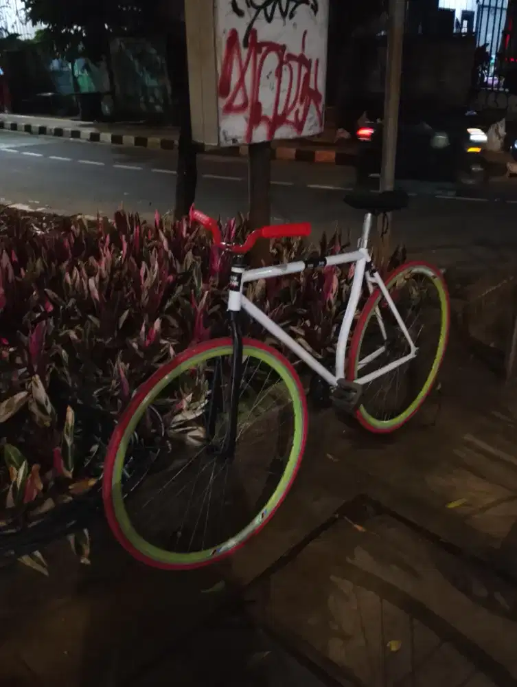 Sepeda fixie    -pemakaian