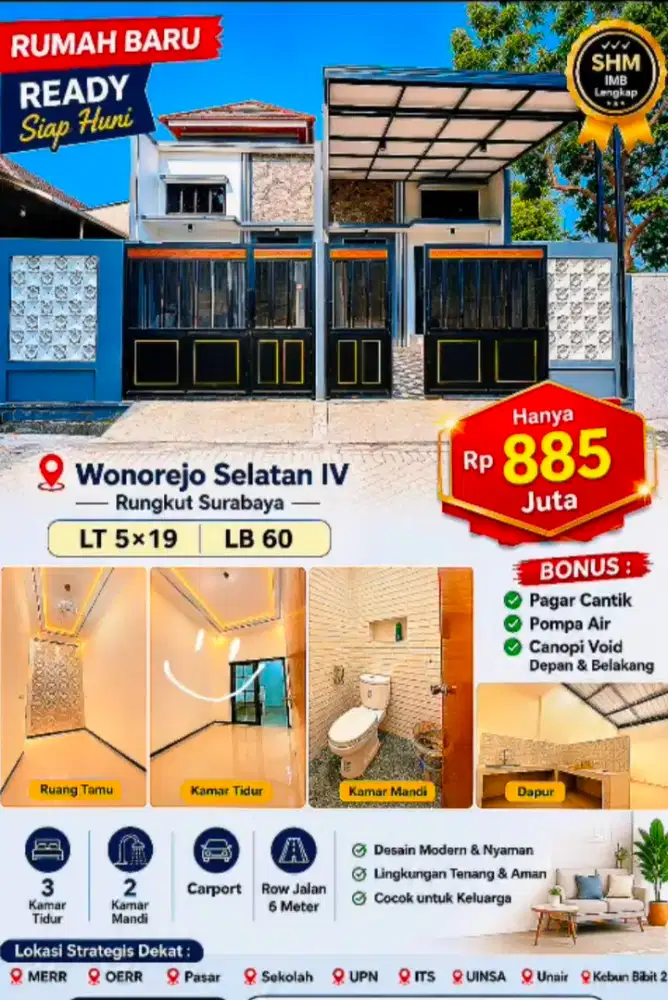 Dijual Rumah Baru