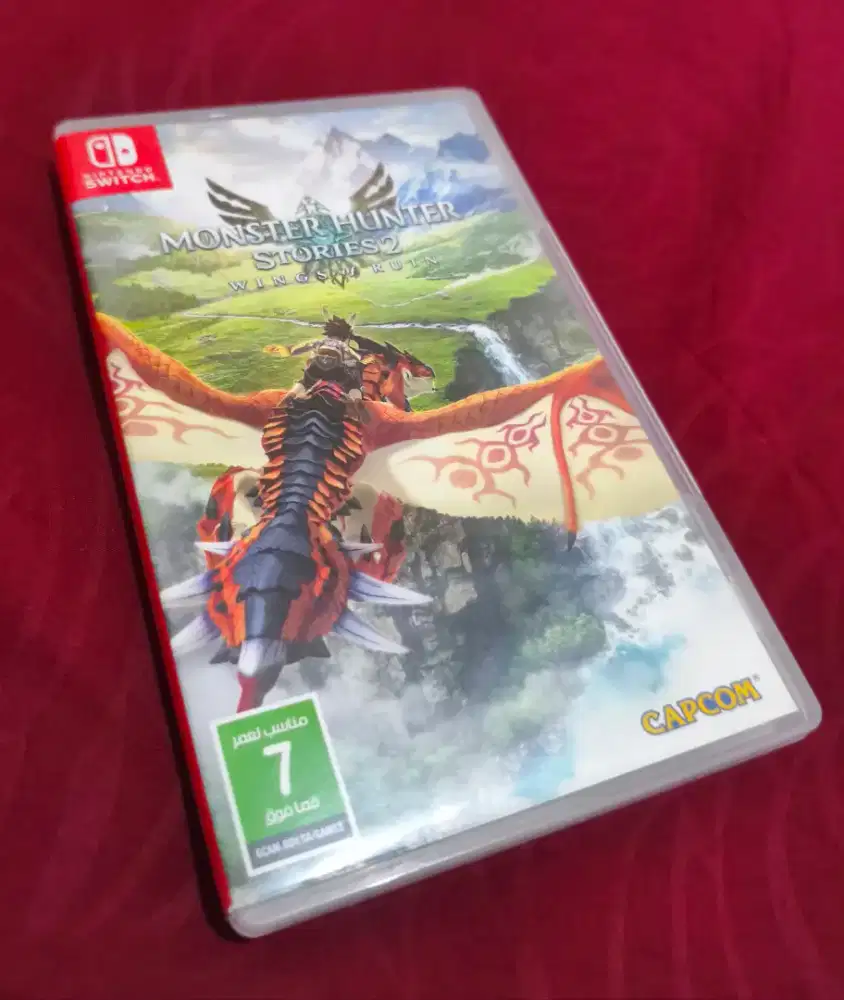 Kaset Cartridge Games Monster Hunter Stories 2 Nintendo Switch NS