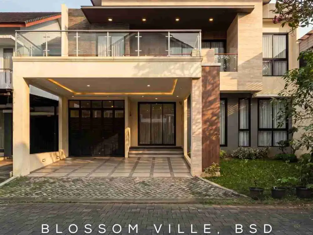 DIJUAL RUMAH CANTIK BLOSSOM VILLE THE GREEN BSD CITY