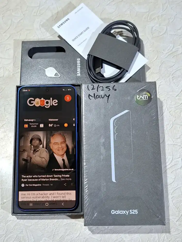 Samsung S25 5G 12/256GB