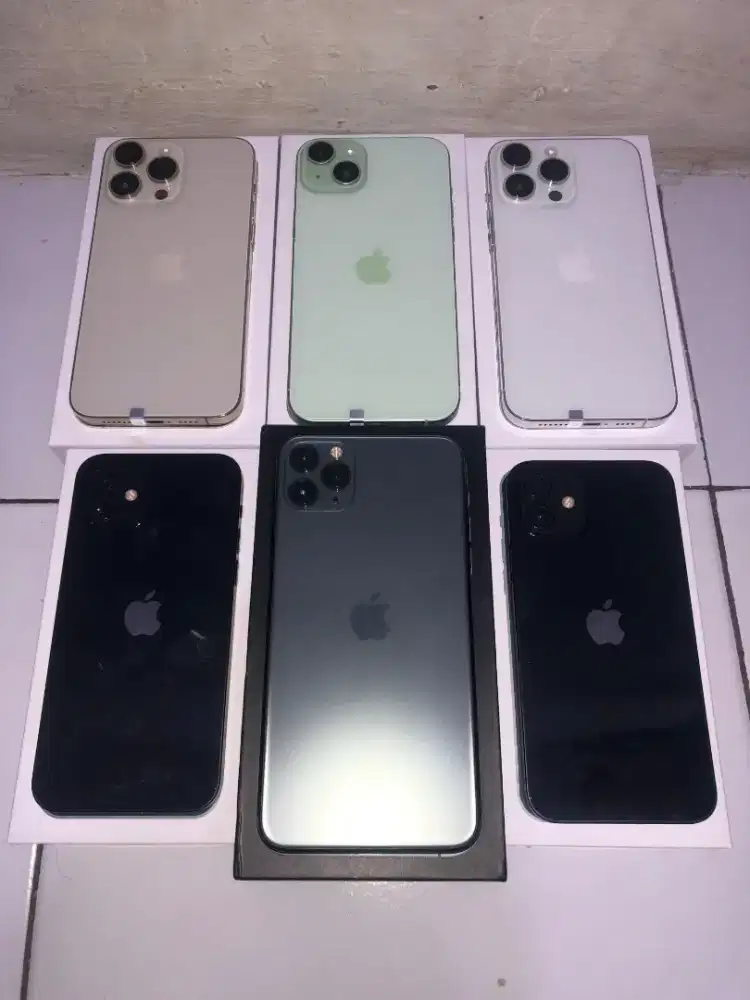 Ip 11 pm 512, 12 128, 14 pm 128, 15 Plus 128 Fullset Inter