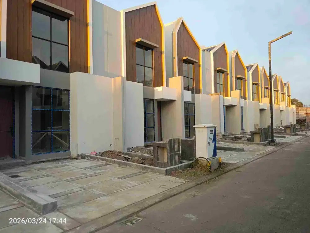 rumah baru, hook, 2 lantai di serpong garden