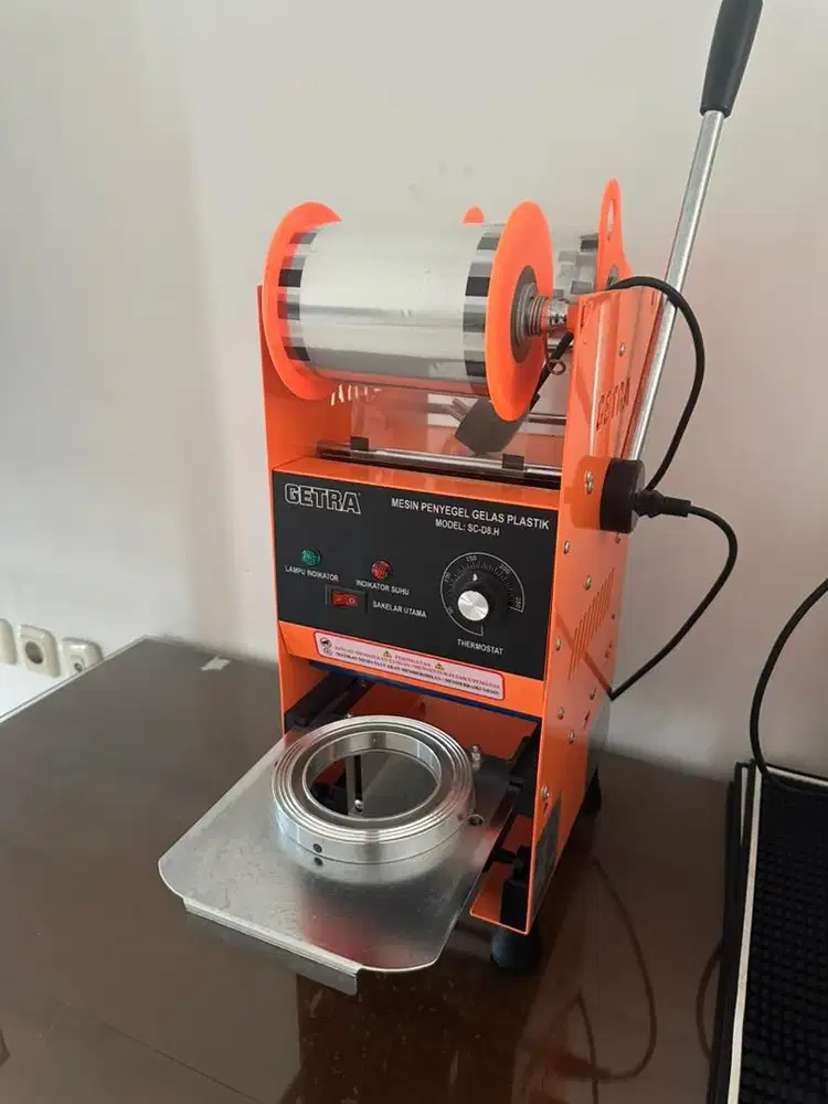 Mesin press gelas Getra SC-D8.H cup sealer manual