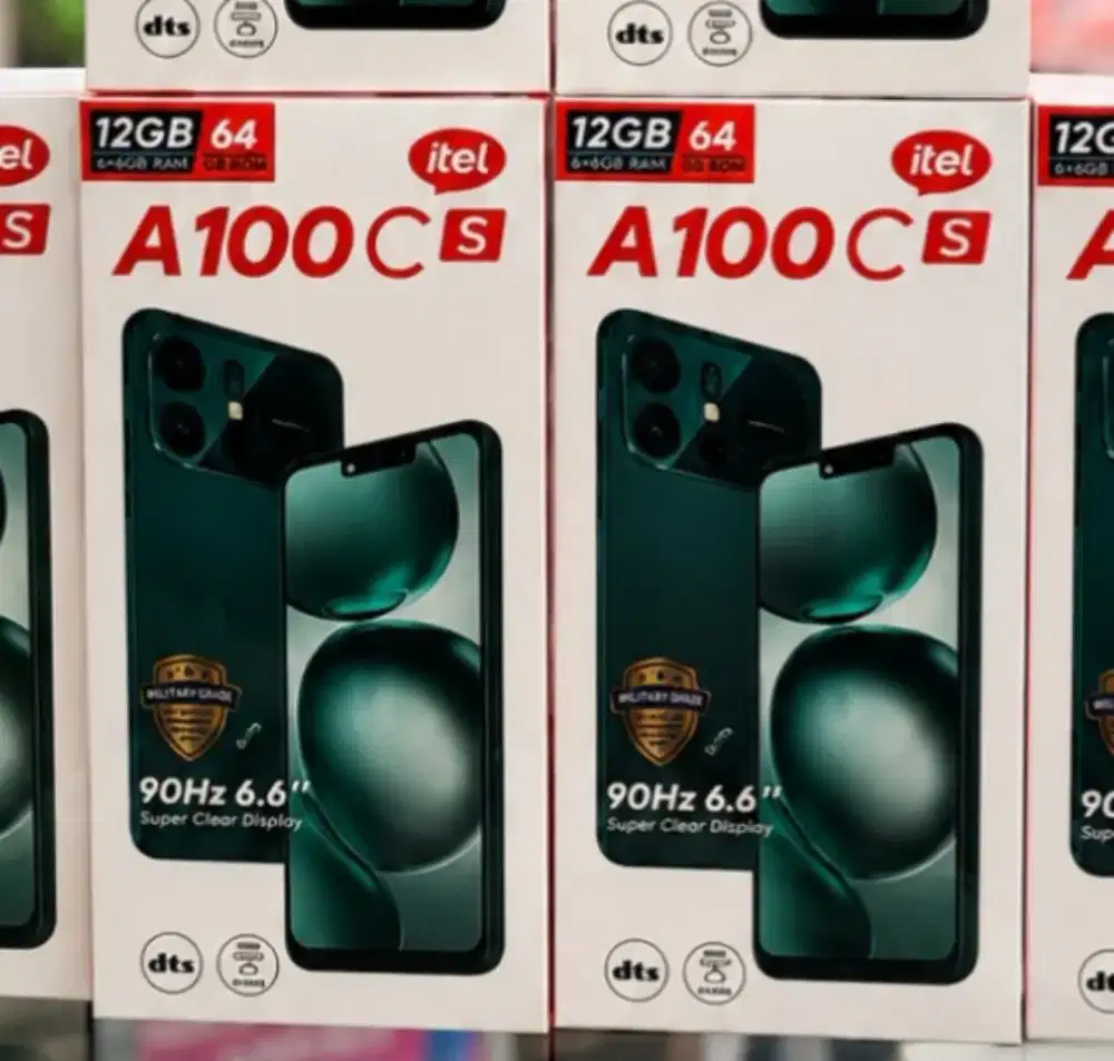 Itel A100Cs 3GB+64GB BNIB Garansi Resmi Indonesia