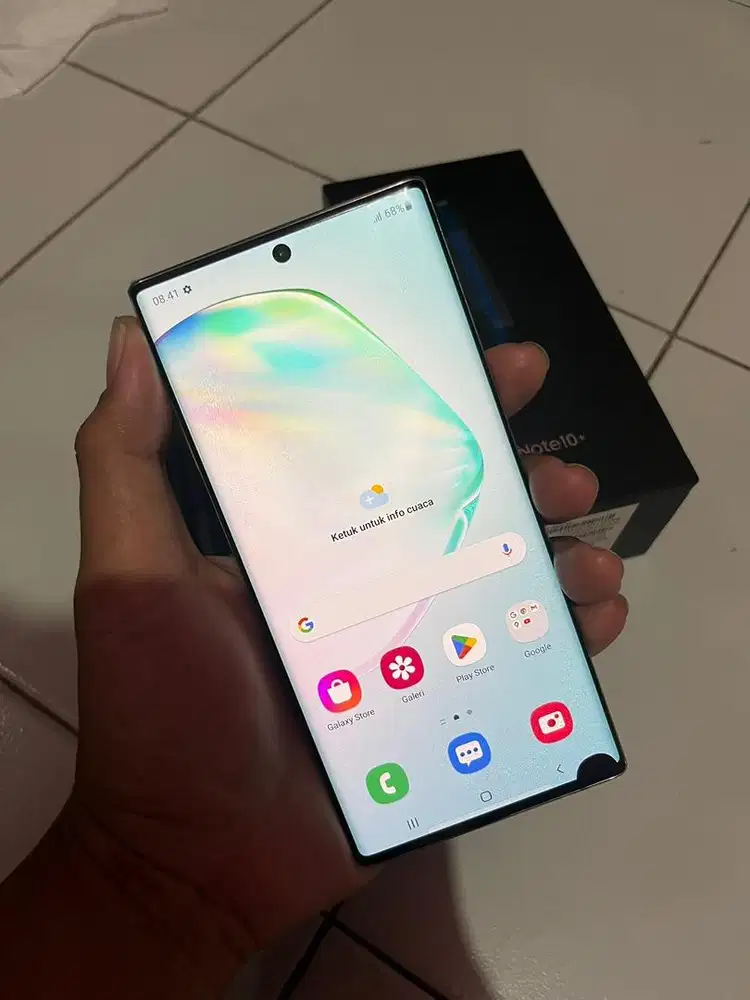 samsung note 10plus sein ram 12/256gb