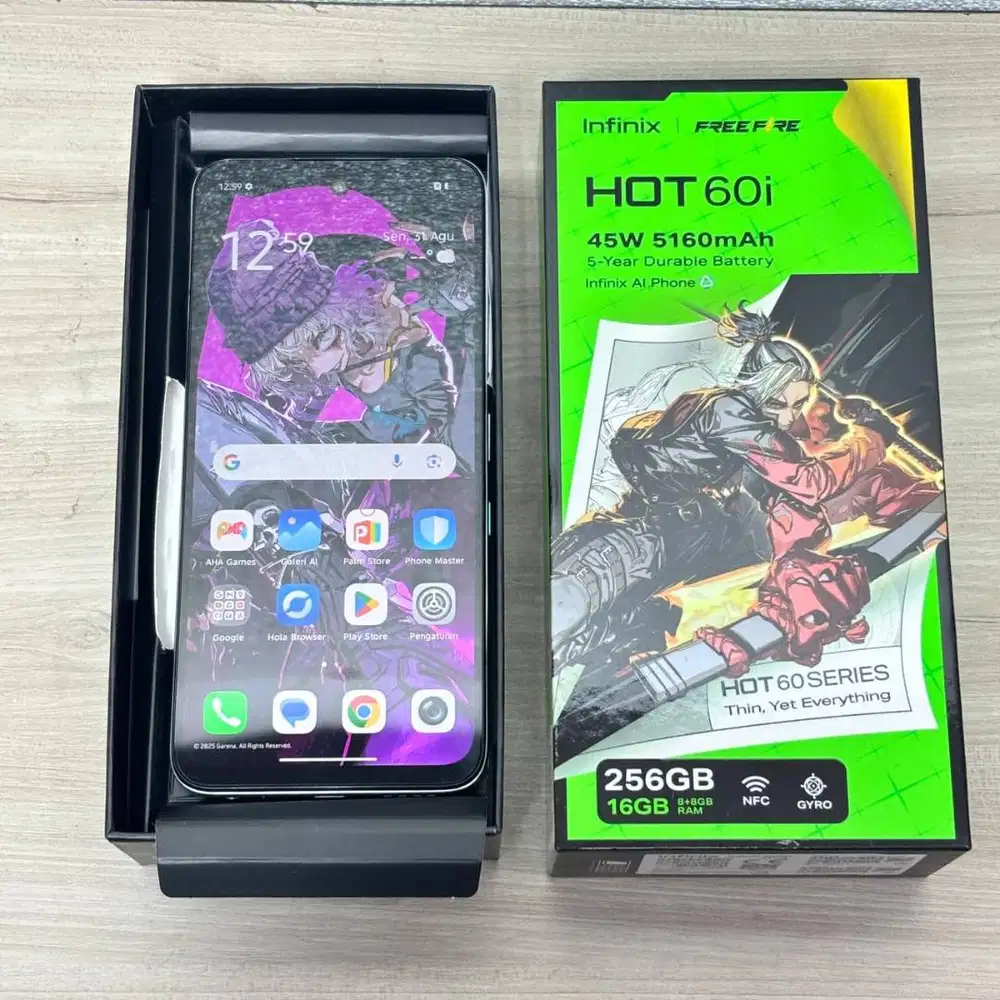 Infinix Hot 60i 8/256GB | Helio G81 Ultimate | 120Hz | NFC