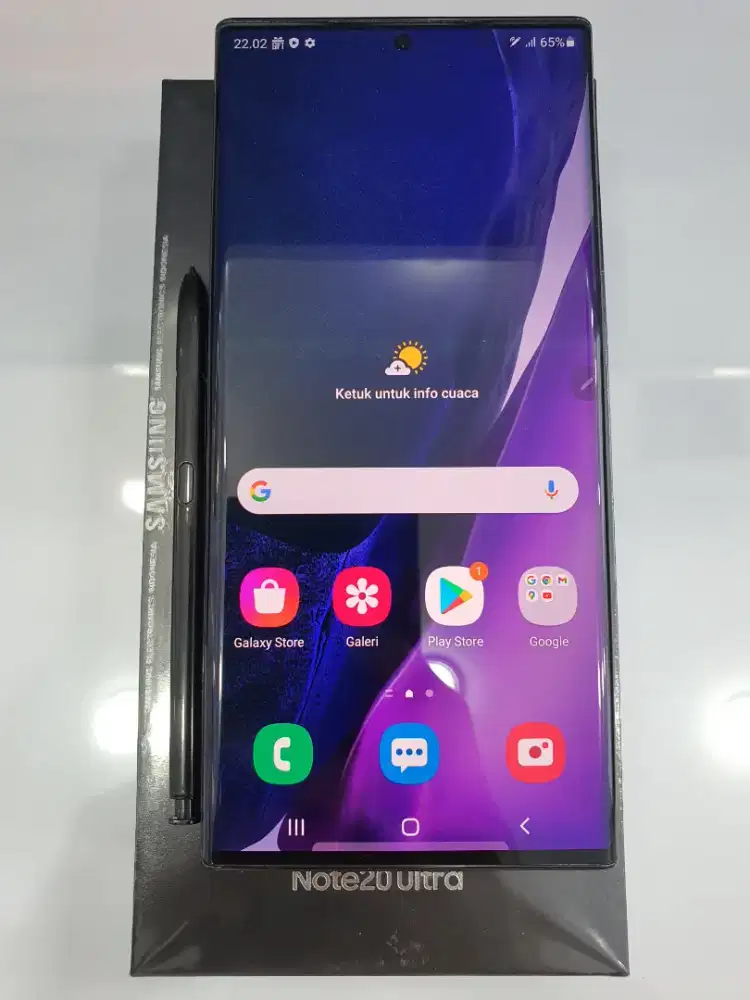Samsung Note 20 Ultra 8+8/512Gb Black Ex Garansi resmi SEIN -MasterCom