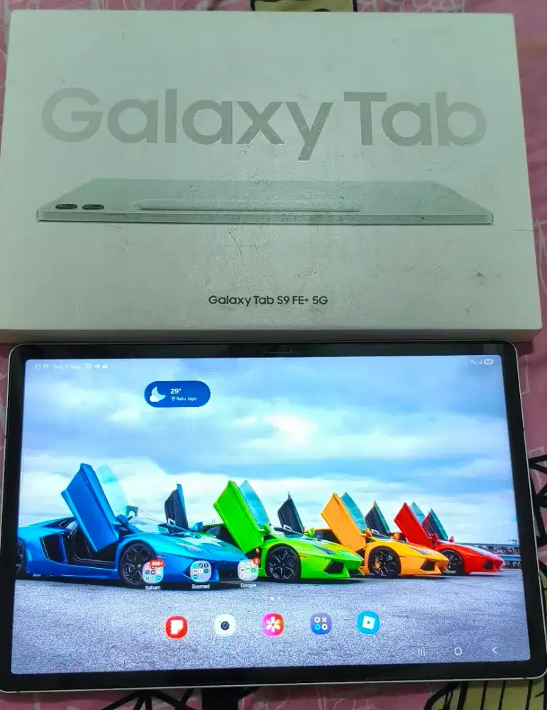SAMSUNG TAB S9 FE+ 5G 12/256 GB