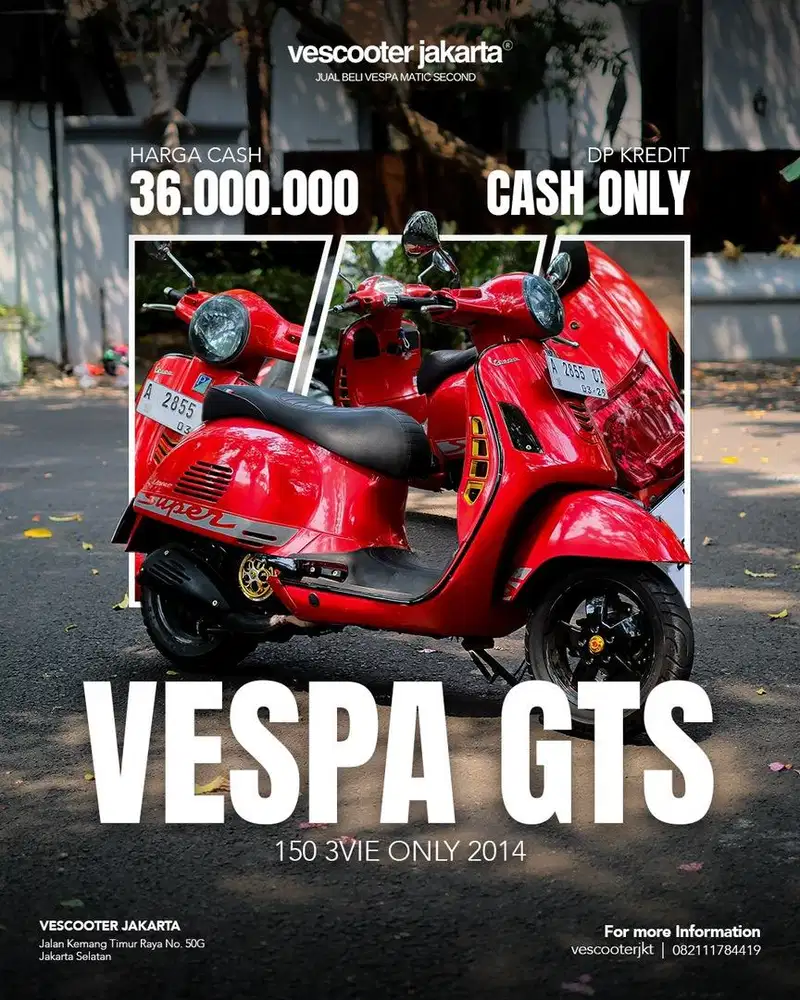 VESPA GTS 150 3VIE 2014