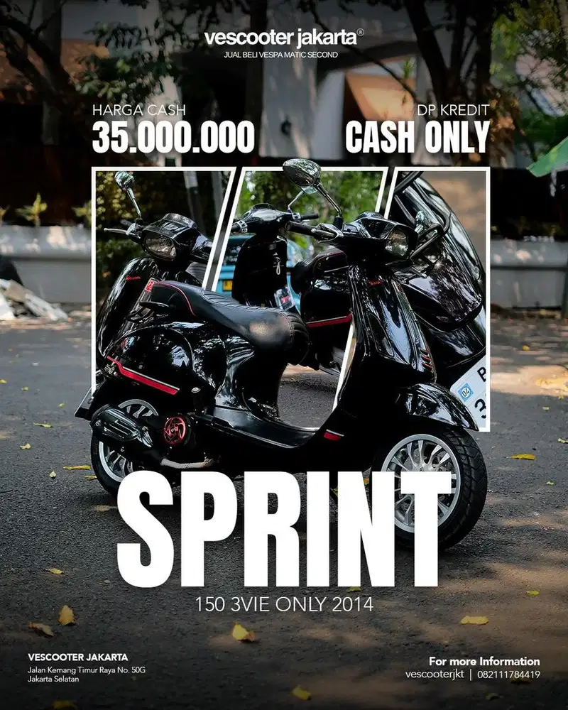 VESPA SPRINT 150 3VIE 2014