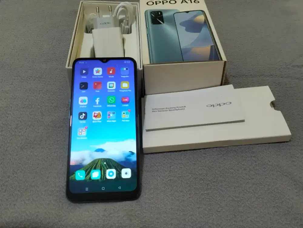 OPPO A16 RAM 6GB / 128GB Mulus
