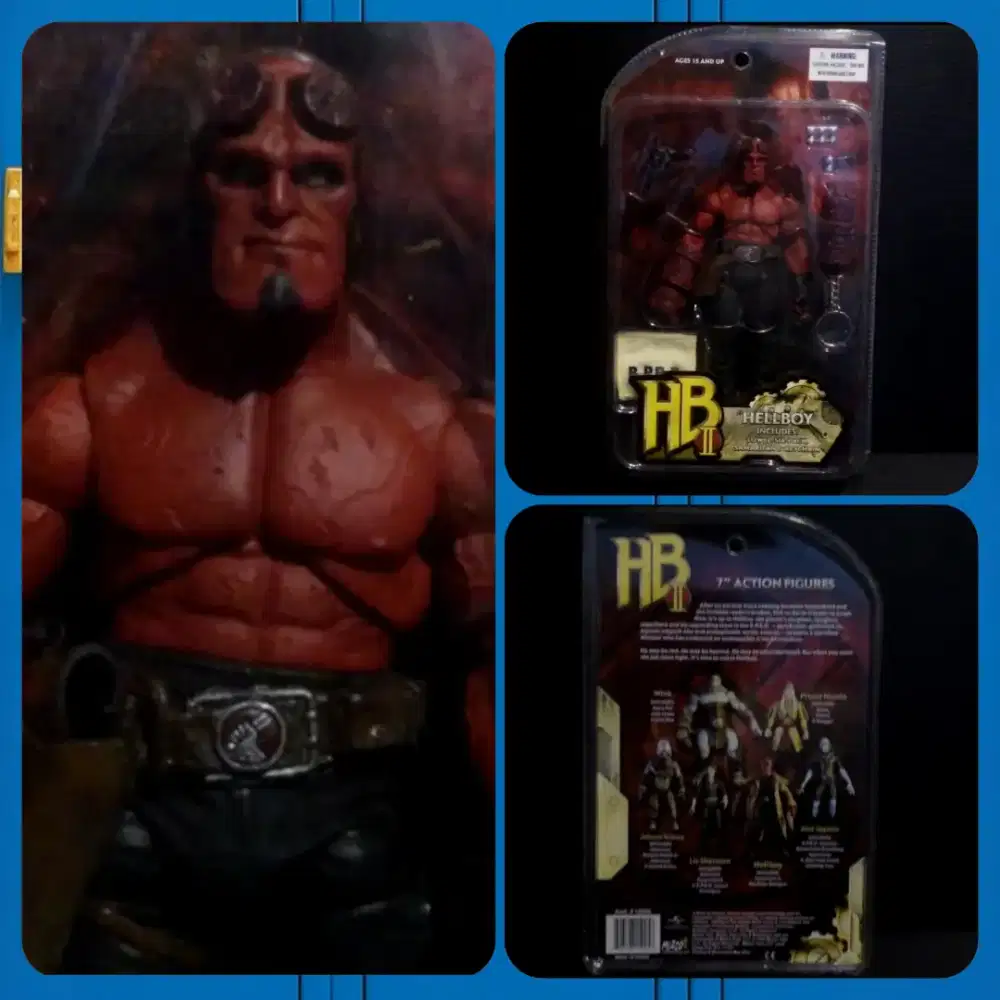 ACTION FIGURE HELLBOY ORIGINAL MEZCO