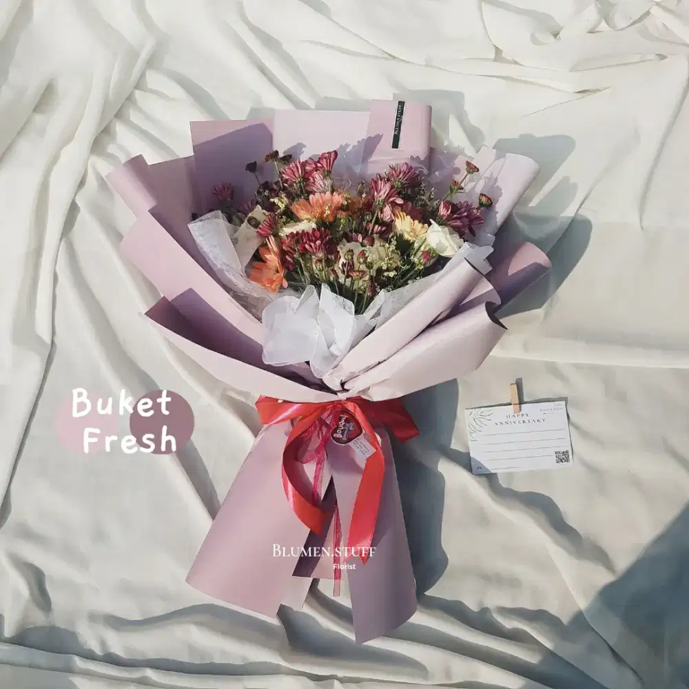 BUKET BUNGA SEGAR