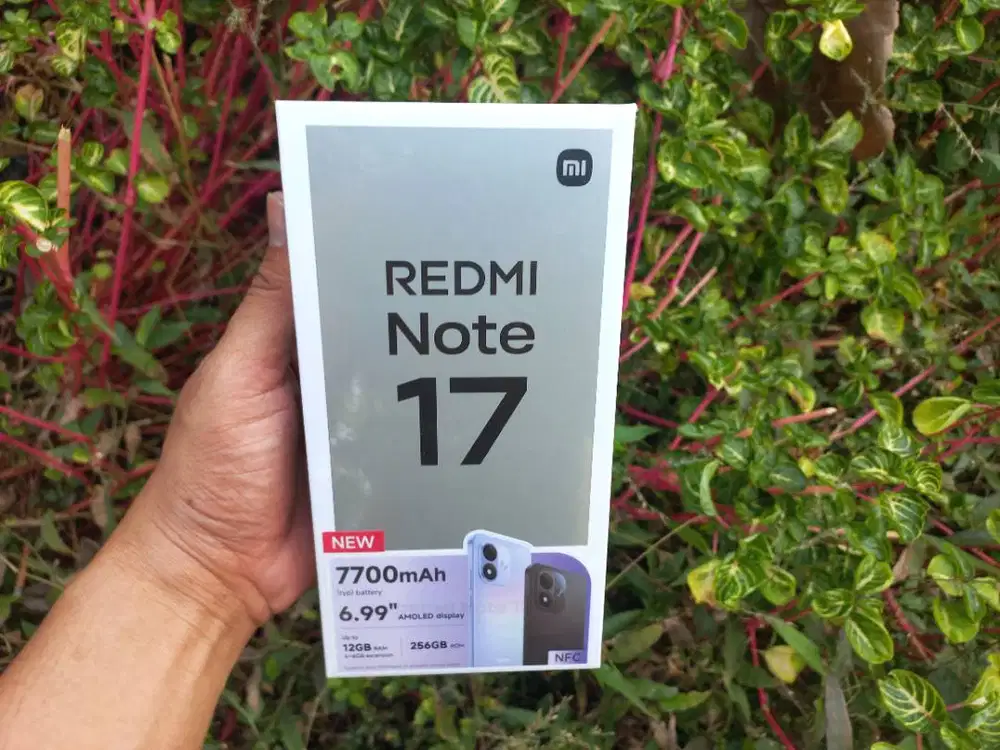 Xiaomi Redmi Note 17 - 6/128 GB - 50MP - 7700mAh - Garansi Resmi