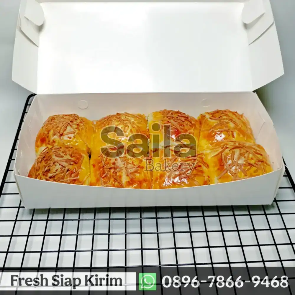 Keju Surabaya – Keju Melimpah, Kulit Pastry Berlapis & Lumer! (Isi 8)