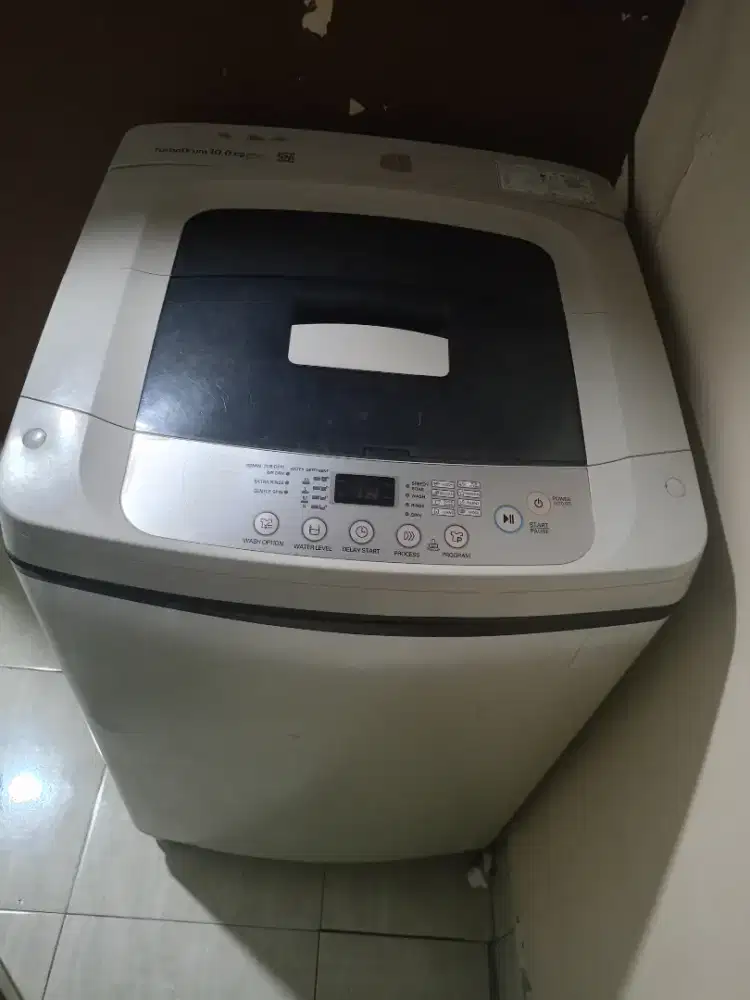 Mesin cuci 1 tabung, Error de