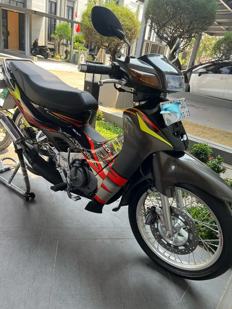 Satria Lumba 2003 Hitam Abu Rare!