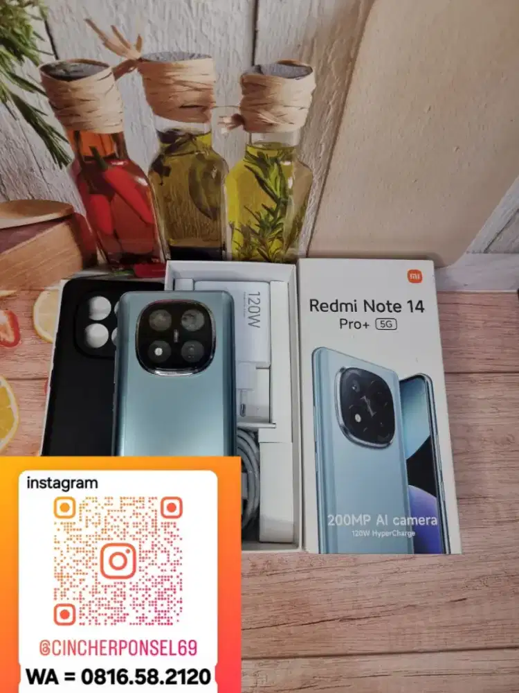 Jual hp likeNEW REDMI NOTE 14 5g PRO plus super istimewa