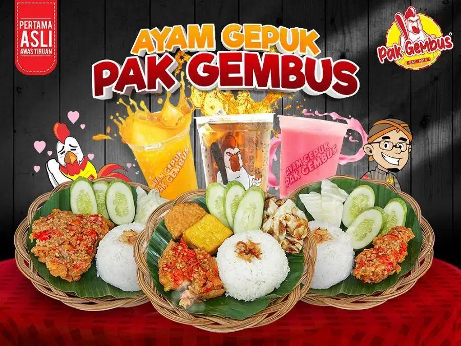 DIBURUHKAN SEGERA KARYAWAN KARYAWATI AYAM GEPUK PAK GEMBUS