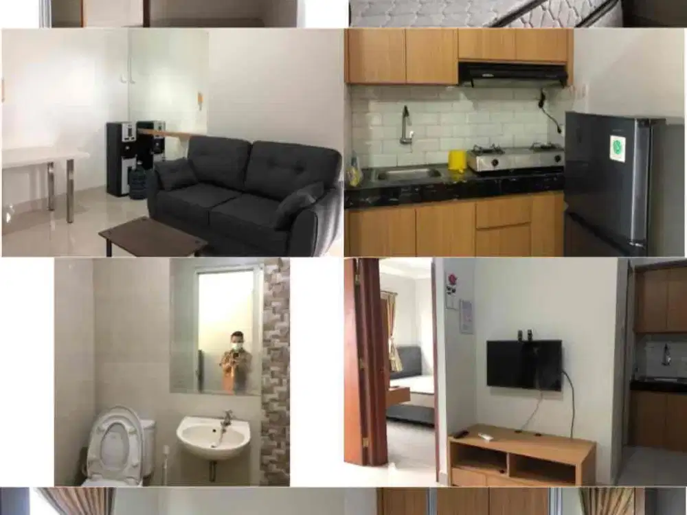 disewakan apartemen gading mediterania Kelapa gading bulanan , tahunan