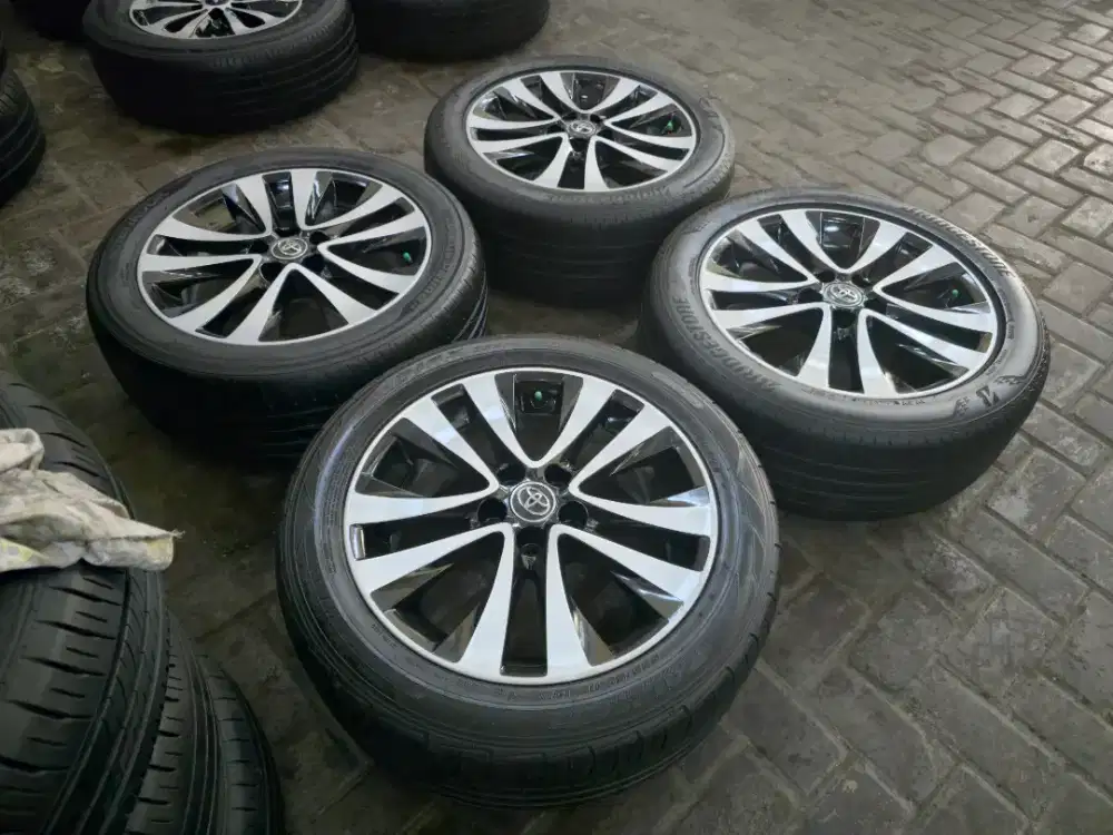 Velg Ban Ori Alphard Vellfire R18 Innova Reborn Zenix Hilux Camry Rush