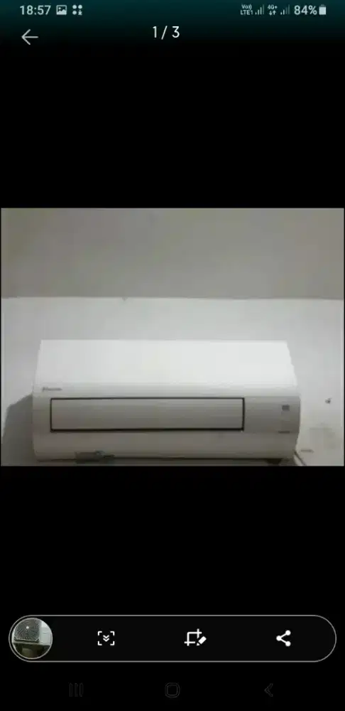 Jual ac daikin 1/2 pk R32,dijual karena mau ganti yg inverter