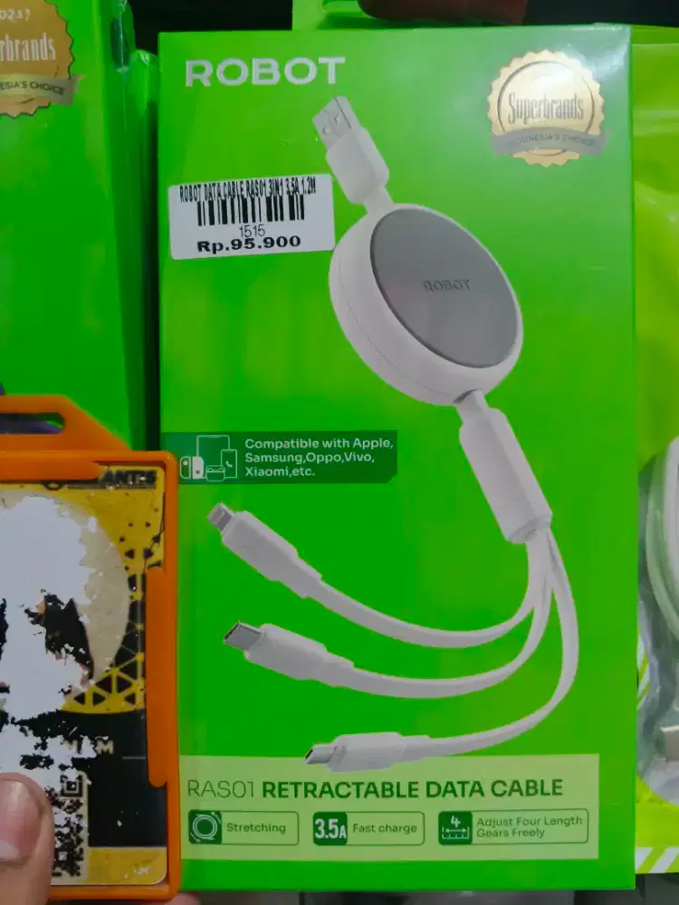 KABEL DATA ROBOT 3 in 1 RAS01