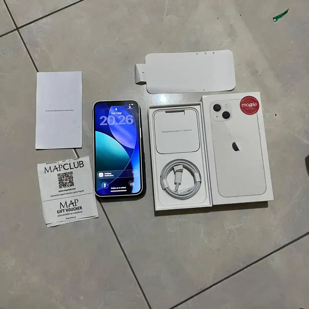 Iphone 13 128gb starlight white putih ibox digimap