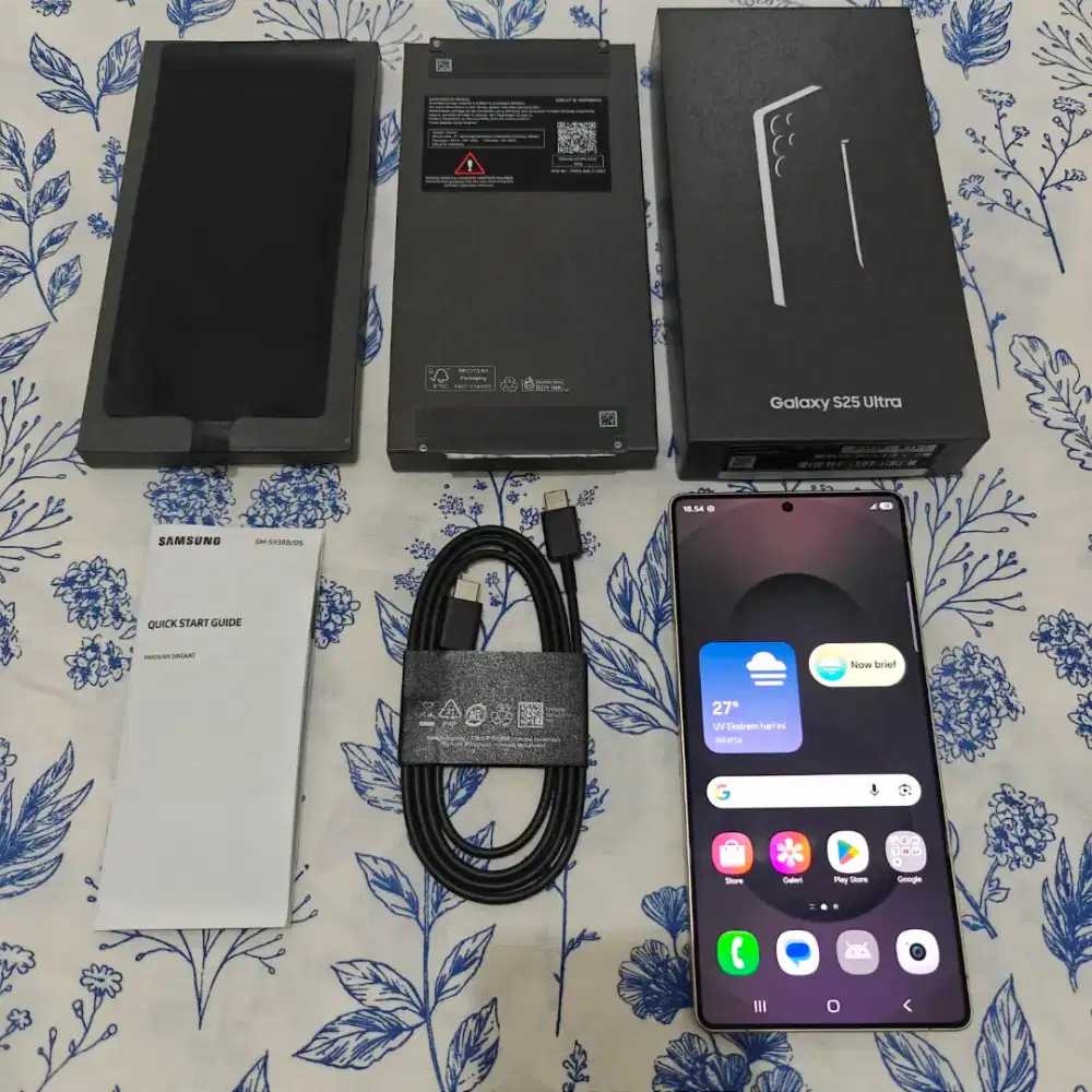 Samsung Galaxy S25 ULTRA 256GB Sein Mulus Fullset