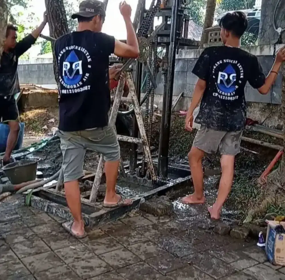Jasa pengeboran air jetpum, submersible & cervice