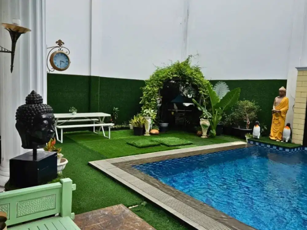 DIJUAL RUMAH SIAP HUNI DI MENTENG JAKARTA PUSAT PREMIUM MATERIAL. ROW JALAN LEBAR DEKAT JL. MH THAMRIN